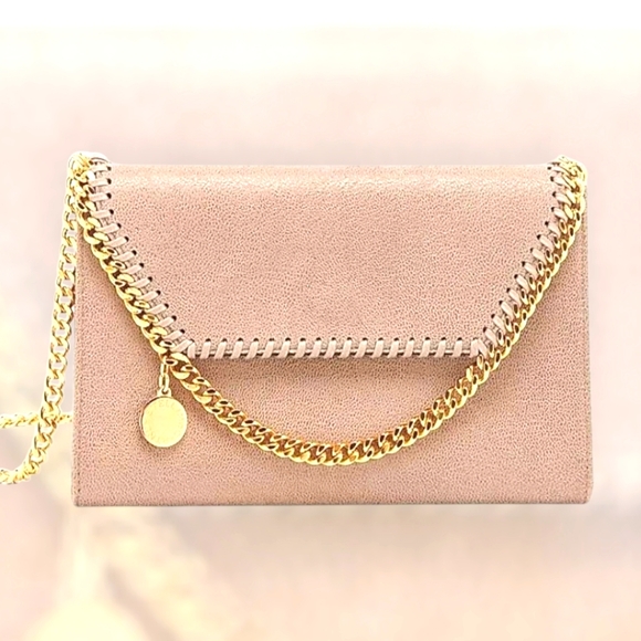 Stela Taupe Chain Shoulder Bag - Picture 1 of 3